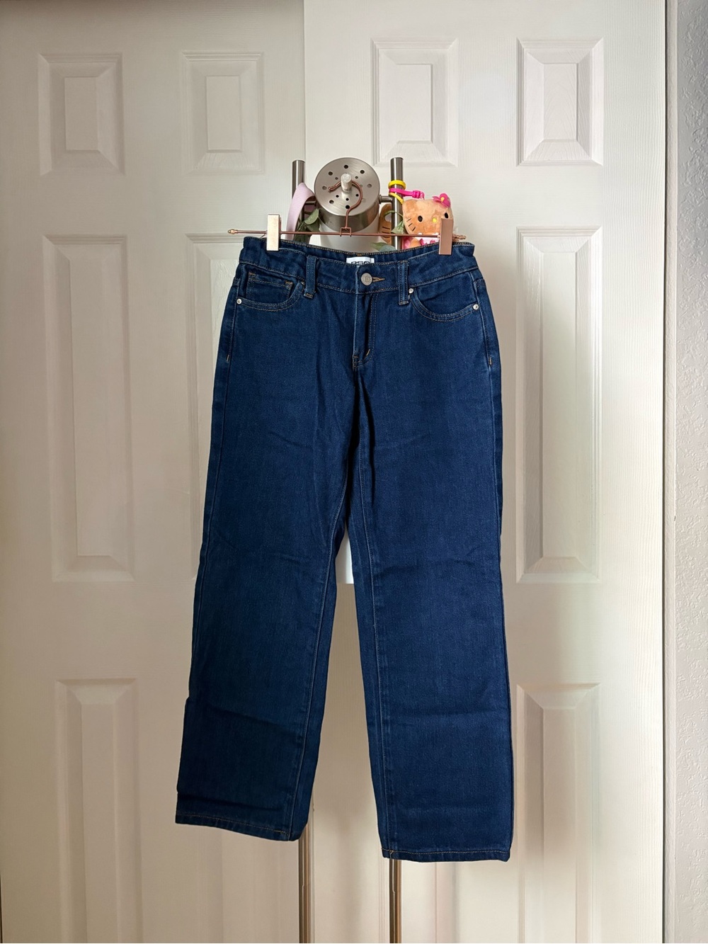 RSQ Youth Straight Leg Dark Blue Jeans